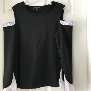 Supply and Demand Black and White women’s top